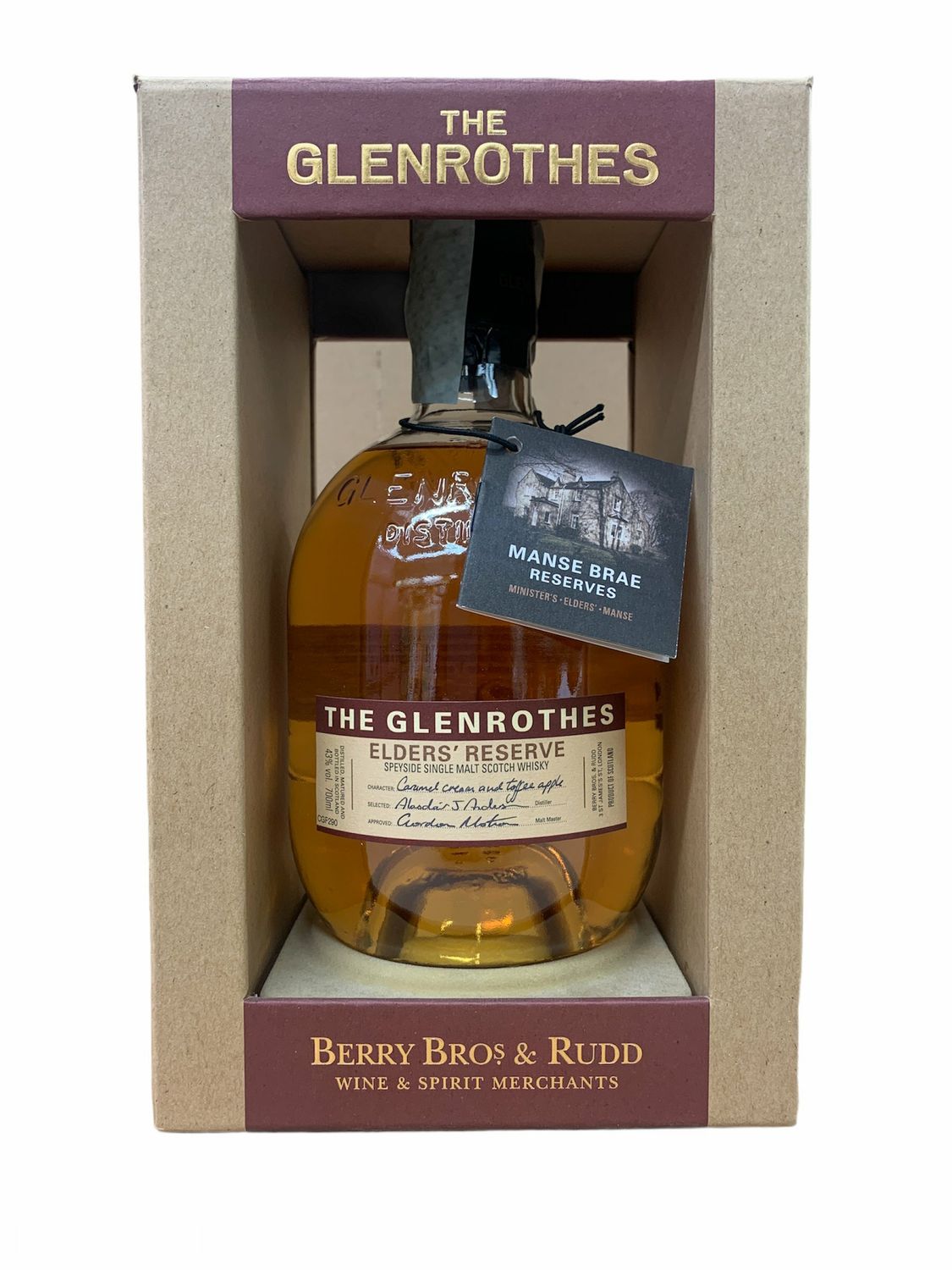 The Glenrothes Elders' Reserve Scotch Whisky 70cl 43% The Glenrothes Elders' Reserve Scotch Whisky 70cl 43%