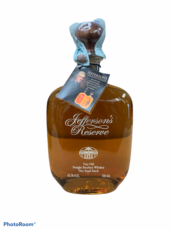 Jefferson's Reserve Bourbon Whiskey 70cl 45,1% Jefferson's Reserve Bourbon Whiskey 70cl 45,1%