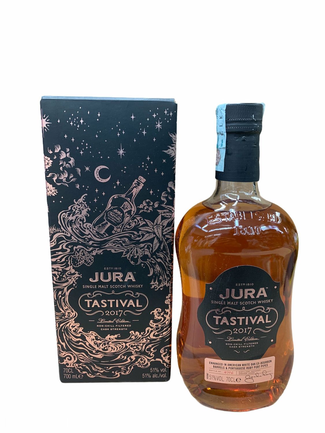 Isle of Jura Tastival 2017 Scotch Whisky 70cl 51% Isle of Jura Tastival 2017 Scotch Whisky 70cl 51%