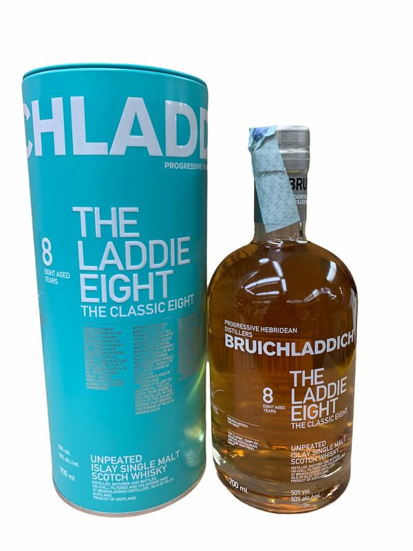 Bruichladdich 8yo The Laddie Eight Scotch Whisky 70cl 50% Bruichladdich 8yo The Laddie Eight Scotch Whisky 70cl 50%