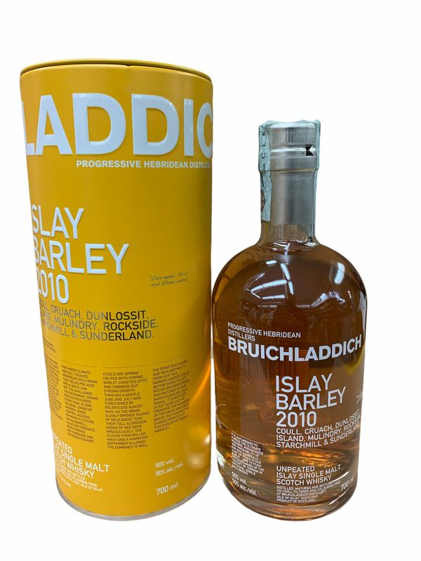 Bruichladdich Islay Barley 2010 Scotch Whisky 70cl 50% Bruichladdich Islay Barley 2010 Scotch Whisky 70cl 50%