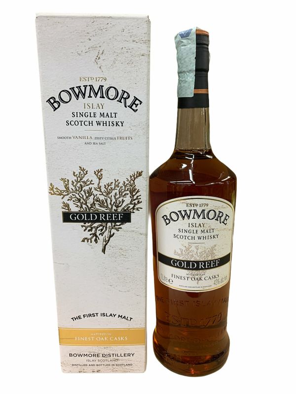 Bowmore Gold Reef Scotch Whisky 100cl 43% Bowmore Gold Reef Scotch Whisky 100cl 43%