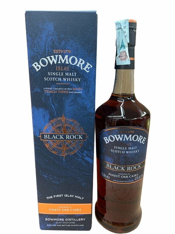 Bowmore Black Rock Scotch Whisky 100cl 40% Bowmore Black Rock Scotch Whisky 100cl 40%