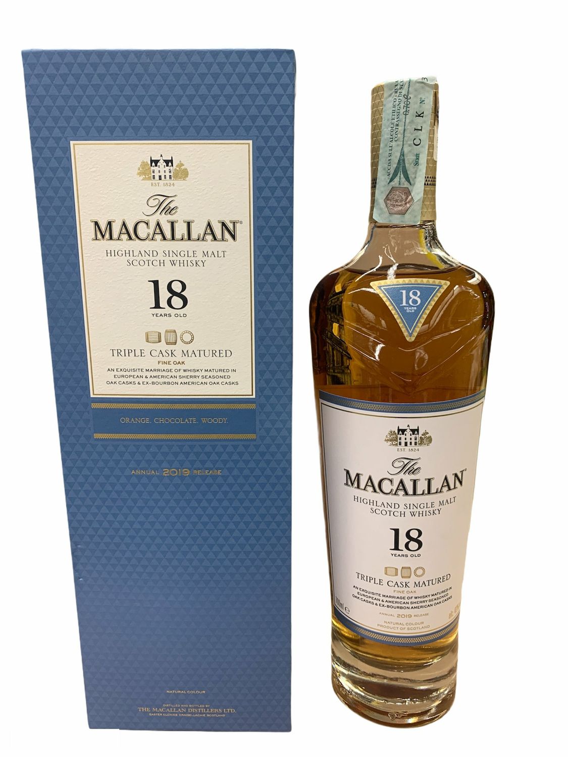 The Macallan 18yo Triple Cask Scotch Whisky 70cl 43% The Macallan 18yo Triple Cask Scotch Whisky 70cl 43%