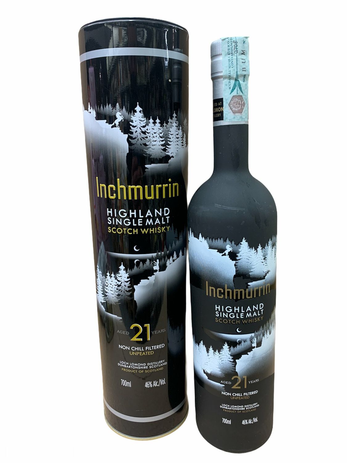 Inchmurrin 21yo Scotch Whisky 70cl 46%