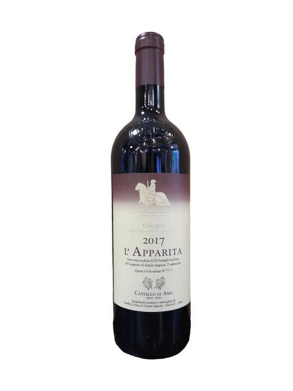 Castello di Ama L'Apparita 2017 75cl 13% Castello di Ama L'Apparita 2017 75cl 13%