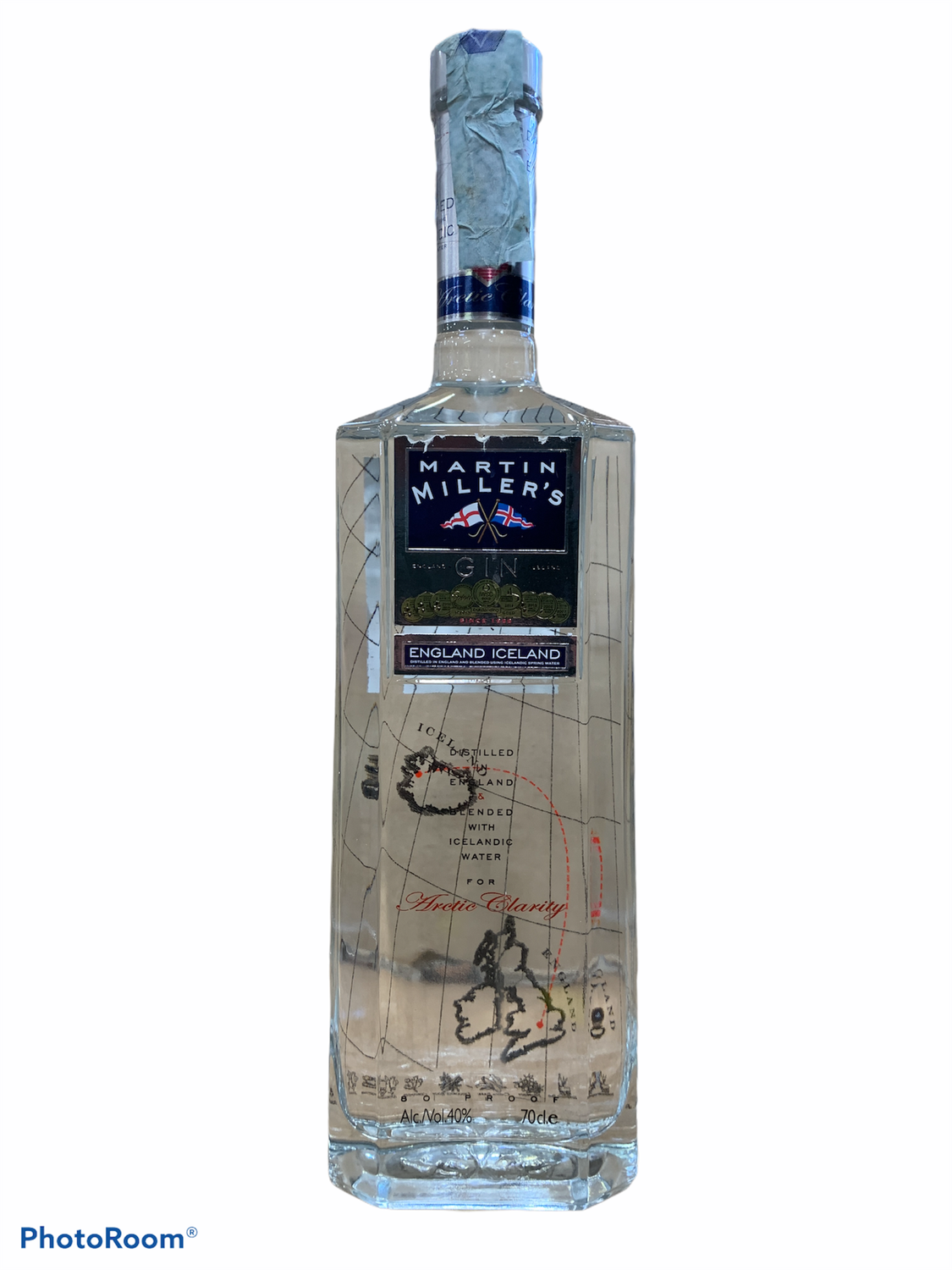 Martin Miller's England Iceland Gin 70cl 40% Martin Miller's England Iceland Gin 70cl 40%