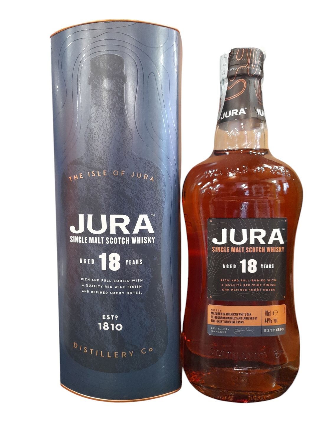 Isle of Jura 18yo Scotch Whisky 70cl 42% Isle of Jura 18yo Scotch Whisky 70cl 42%