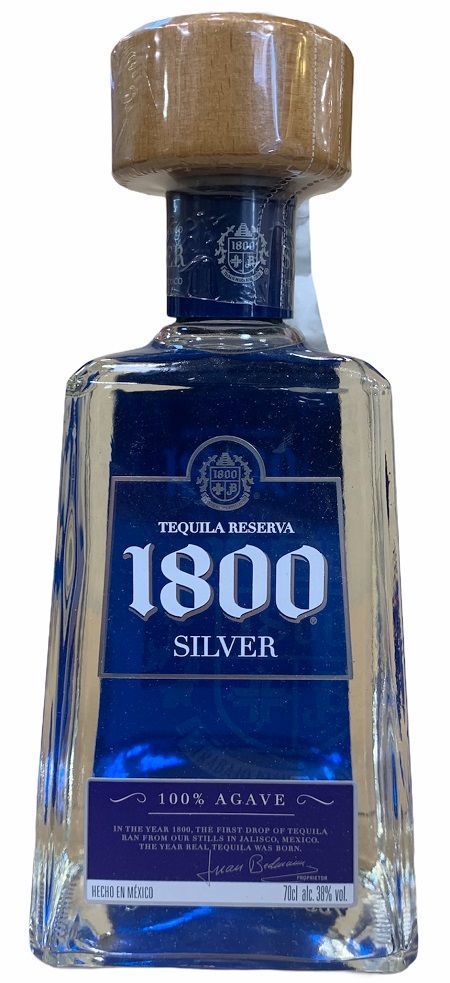 1800 Tequila Silver Reserva 70cl 38% 1800 Tequila Silver Reserva 70cl 38%