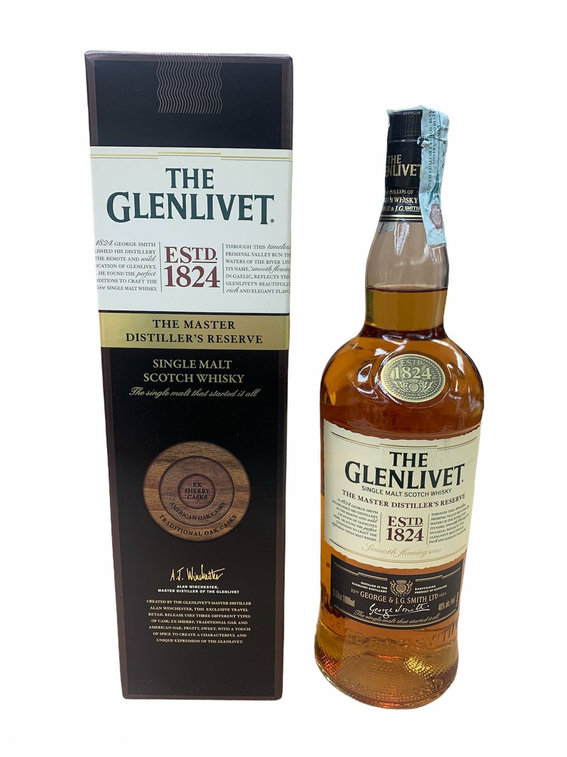 The Glenlivet The Master Distiller's Reserve Scotch Whisky 100cl 40% The Glenlivet The Master Distiller's Reserve Scotch Whisky 100cl 40%