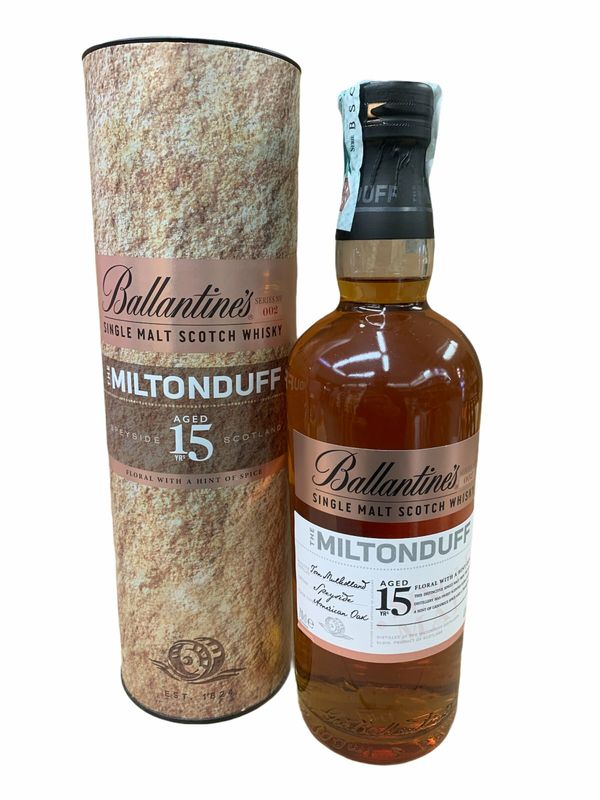 Ballantine's 15yo The Miltonduff N°002 Scotch Whisky 70cl 40% Ballantine's 15yo The Miltonduff N°002 Scotch Whisky 70cl 40%