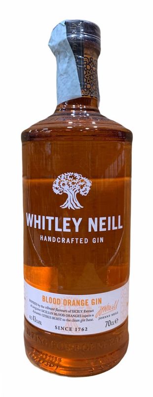 Whitley Neill Blood Orange Gin 70cl 43% Whitley Neill Blood Orange Gin 70cl 43%