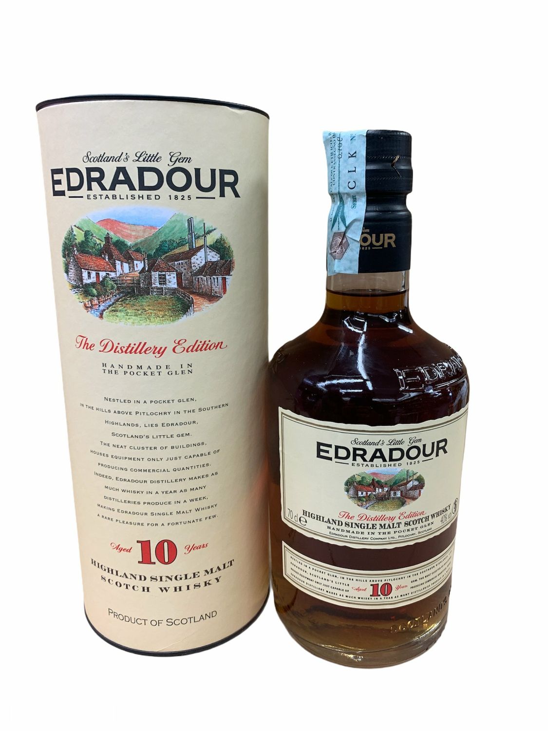 Edradour 10yo The Distillery Edition Scotch Whisky 70cl 40% Edradour 10yo The Distillery Edition Scotch Whisky 70cl 40%