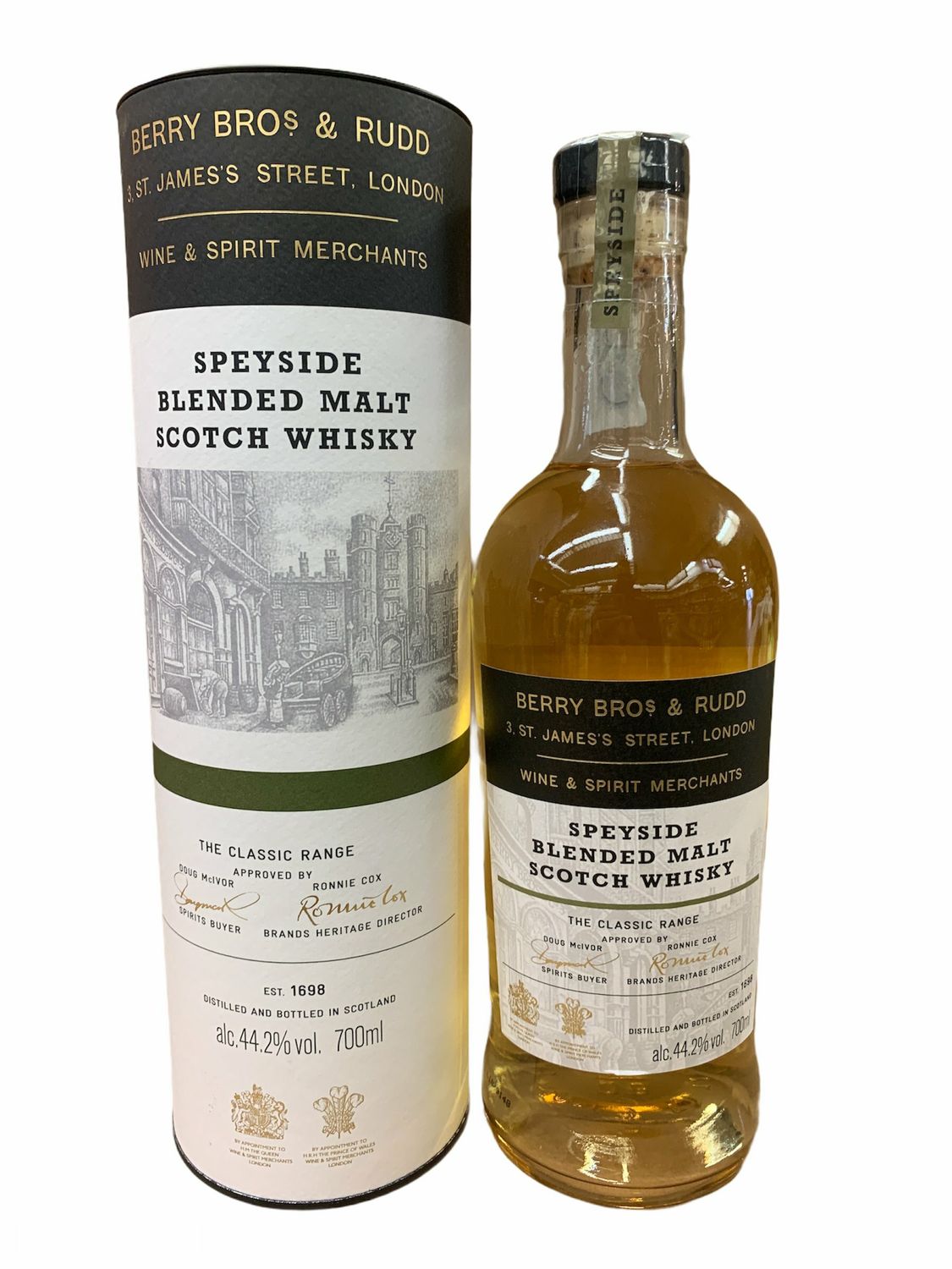 Berry Bros & Rudd Speyside Scotch Whisky 70cl 44,2% Berry Bros & Rudd Speyside Scotch Whisky 70cl 44,2%