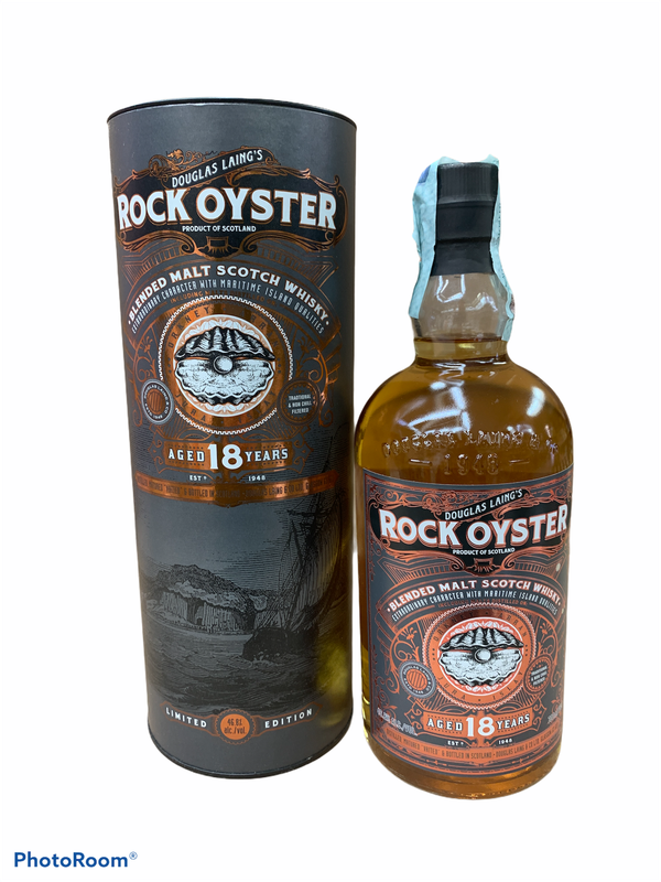 Rock Oyster 18yo Scotch Whisky 70cl 46,8% Rock Oyster 18yo Scotch Whisky 70cl 46,8% "Limited Edition"