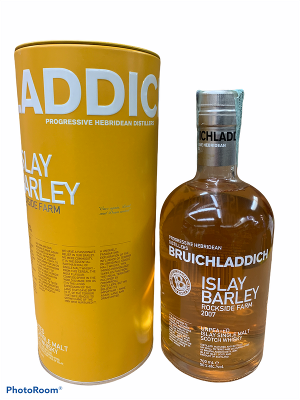 Bruichladdich Islay Barley Rockside Farm 2007 Scotch Whisky 70cl 50% Bruichladdich Islay Barley Rockside Farm 2007 Scotch Whisky 70cl 50%