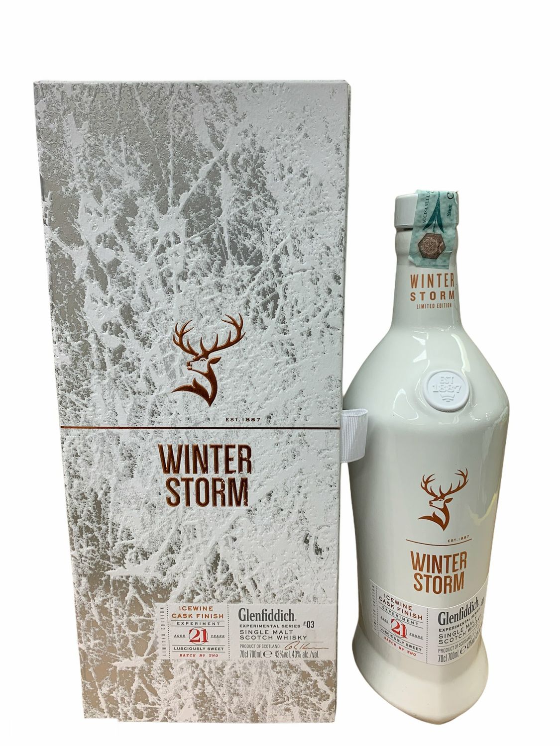 Glenfiddich 21yo Winter Storm Scotch Whisky 70cl 43% Glenfiddich 21yo Winter Storm Scotch Whisky 70cl 43%