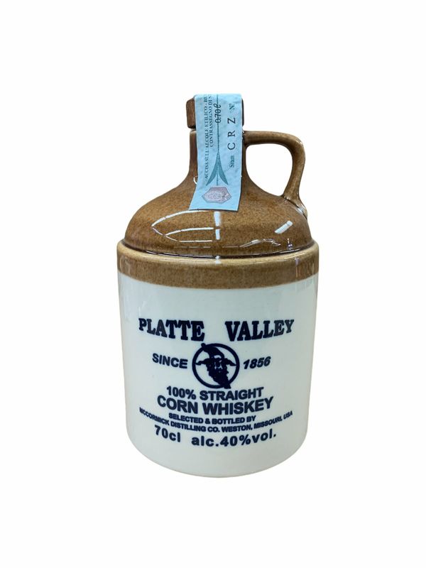 Platte Valley 100% Straight Corn Whiskey 70cl 40% Platte Valley 100% Straight Corn Whiskey 70cl 40%