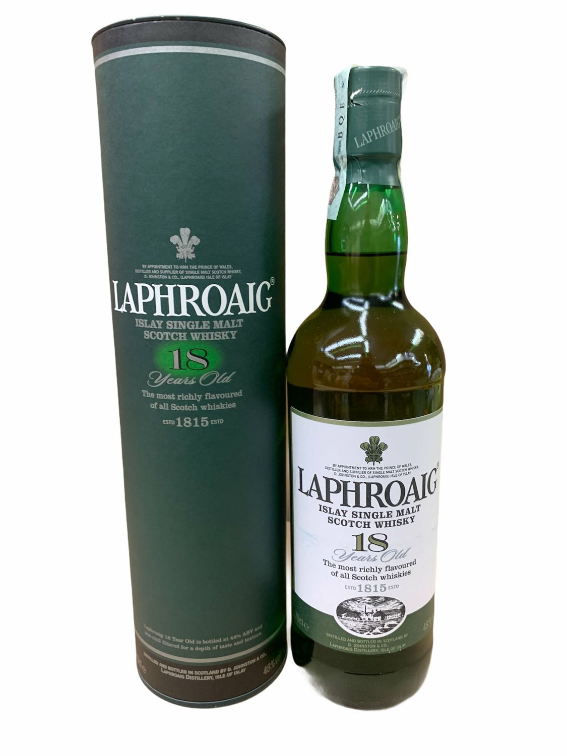 Laphroaig 18yo Scotch Whisky 70cl 48% Laphroaig 18yo Scotch Whisky 70cl 48%