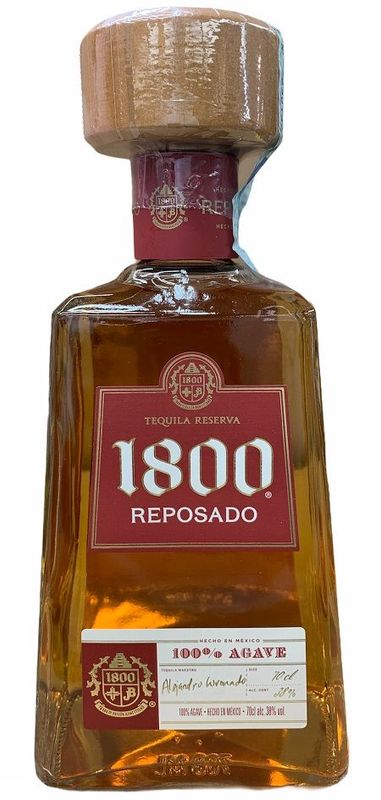 1800 Tequila Reposado 70cl 38%