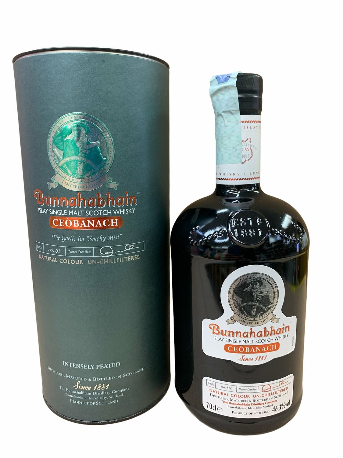 Bunnahabhain Ceòbanach Scotch Whisky 70cl 46,3% Bunnahabhain Ceòbanach Scotch Whisky 70cl 46,3%