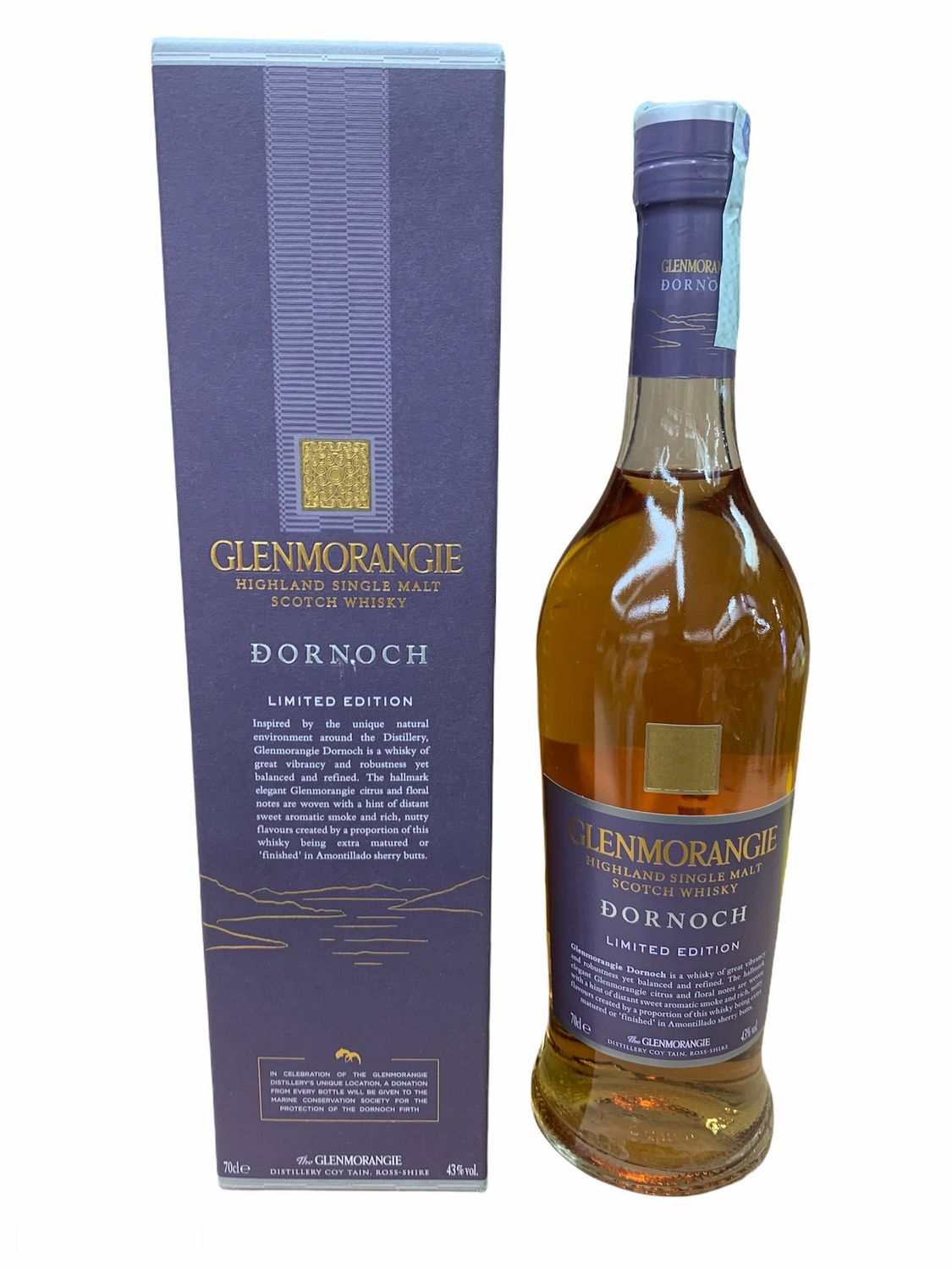 Glenmorangie Dornoch Scotch Whisky 70cl 43% Glenmorangie Dornoch Scotch Whisky 70cl 43% "Limited Edition"