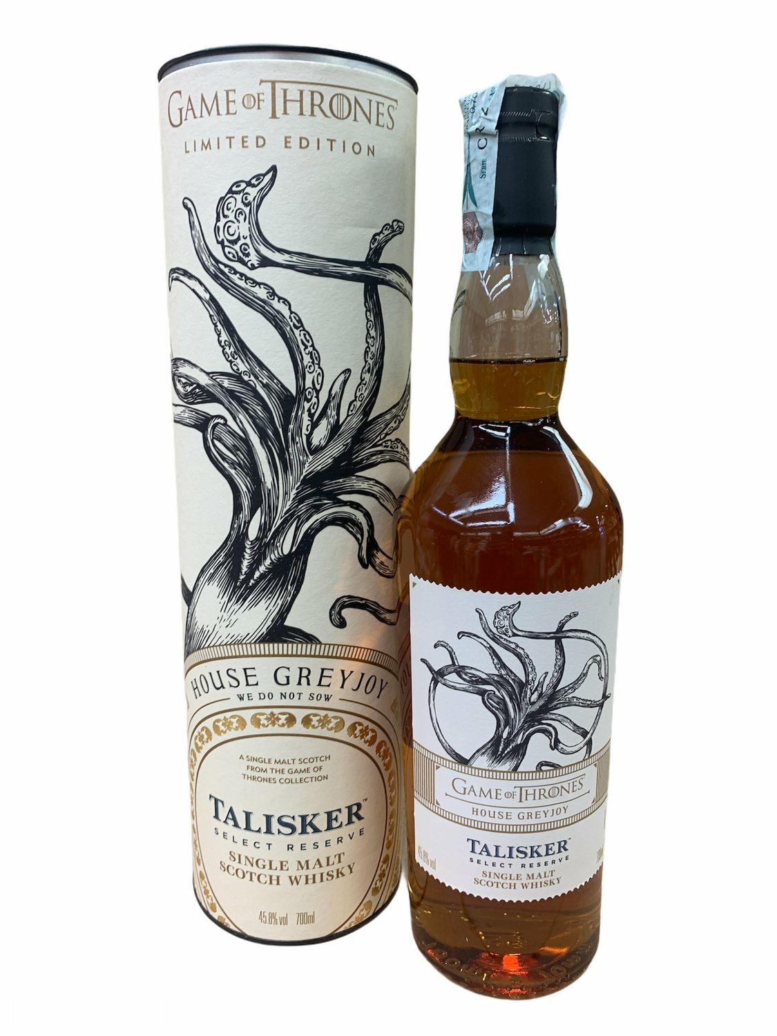 Talisker Select Reserve Scotch Whisky -Game Of Thrones- Talisker Select Reserve Scotch Whisky -Game Of Thrones- "House Greyjoy" 70cl 45,8%