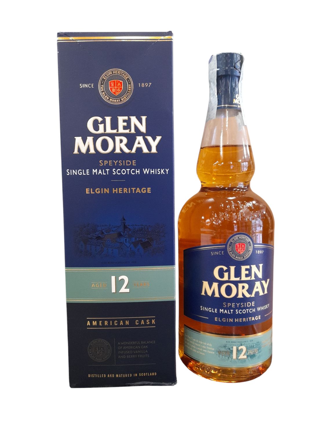 Glen Moray 12yo Scotch Whisky 70cl 40%