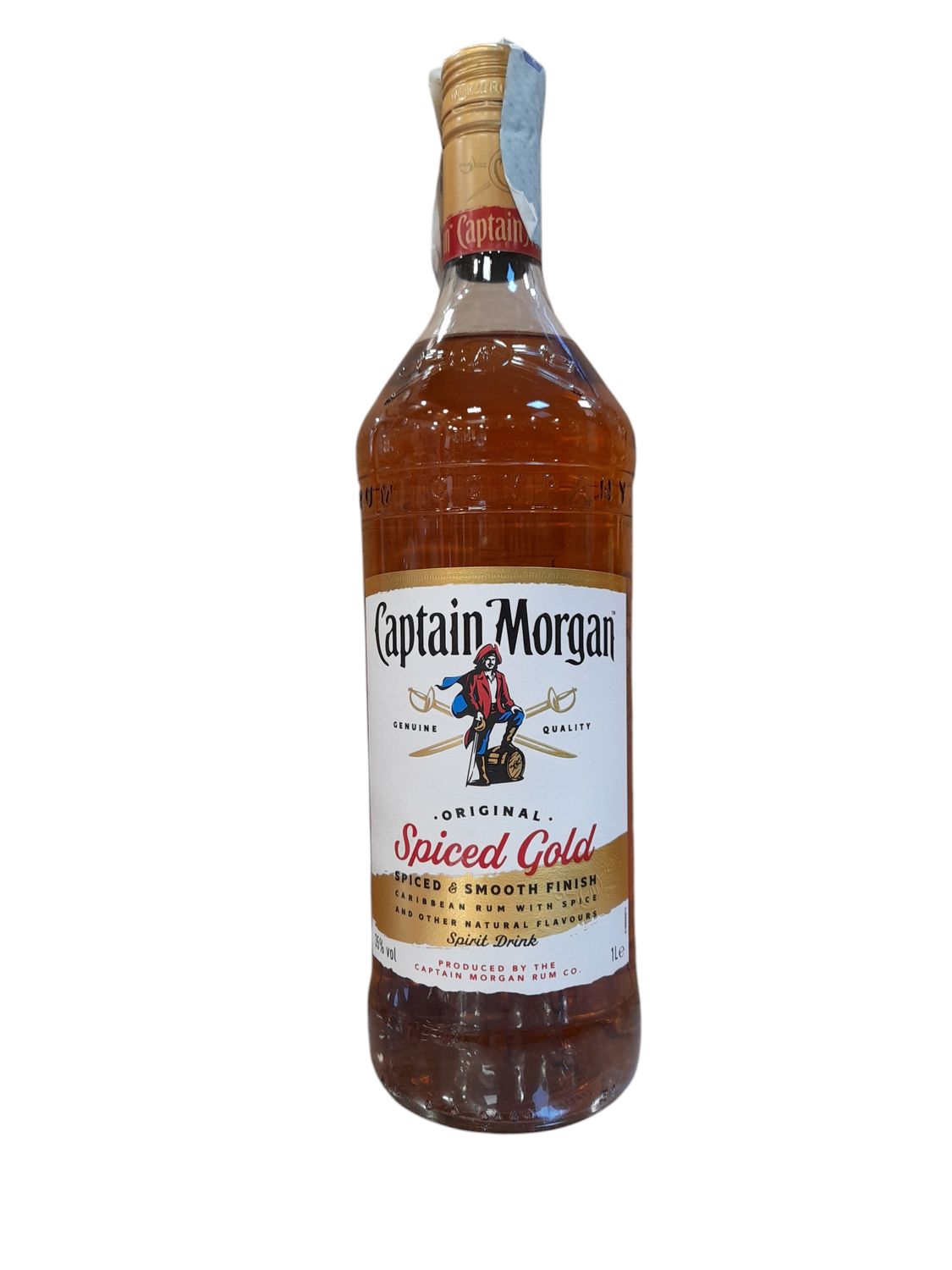 Captain Morgan Rum Original Spiced Gold 100cl 35% Captain Morgan Rum Original Spiced Gold 100cl 35%