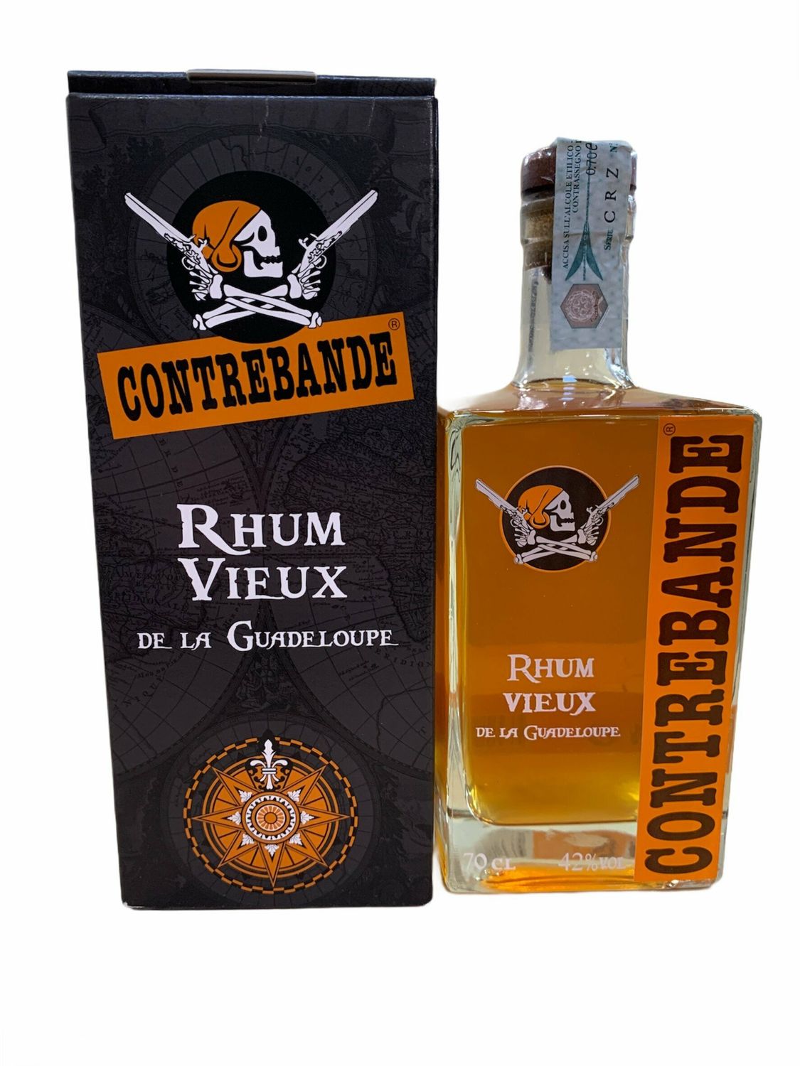 Contrebande Rhum Vieux 70cl 42% Contrebande Rhum Vieux 70cl 42%