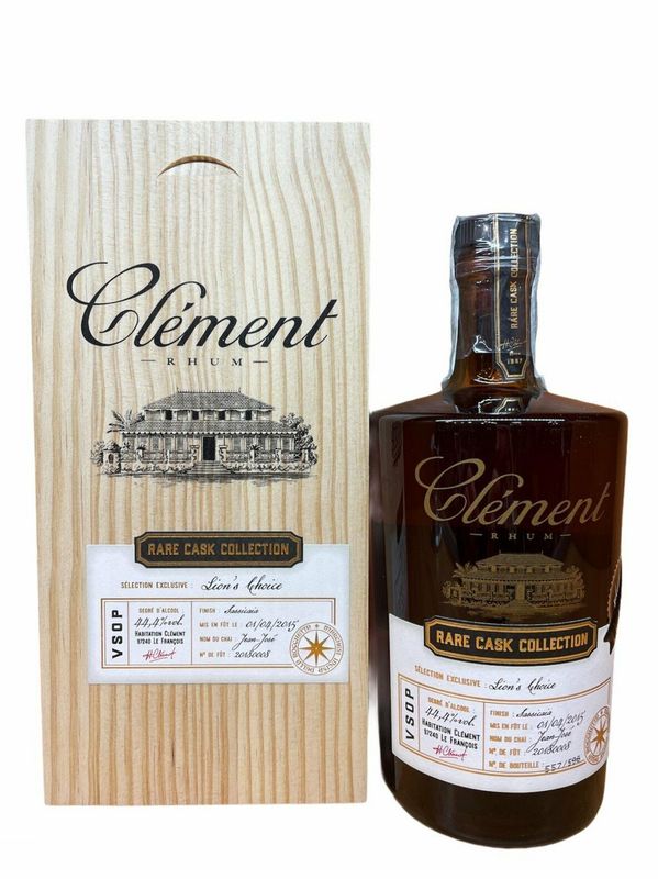 Clement Rhum VSOP Rare Cask Collection Sassicaia Finish 70cl 44,4% Clement Rhum VSOP Rare Cask Collection Sassicaia Finish 70cl 44,4%
