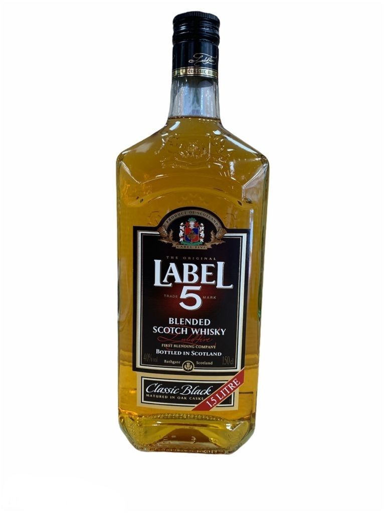 Label 5 Scotch Whisky 150cl 40% Label 5 Scotch Whisky 150cl 40%