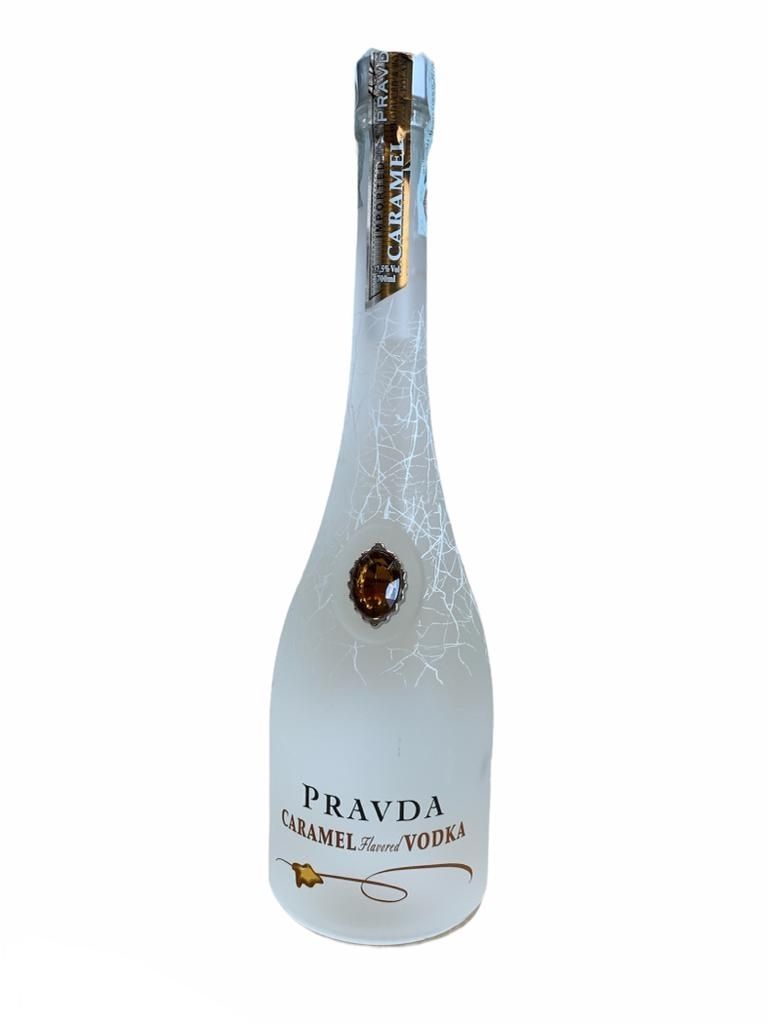 Pravda Caramel Flavored Vodka 70cl 37,5% Pravda Caramel Flavored Vodka 70cl 37,5%