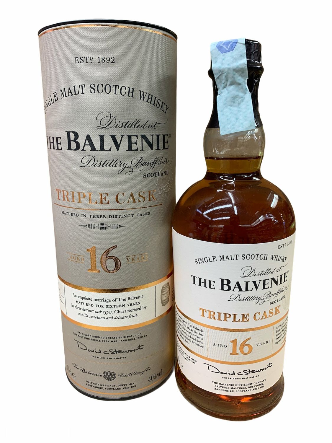 The Balvenie 16yo Triple Cask Scotch Whisky 70cl 40%