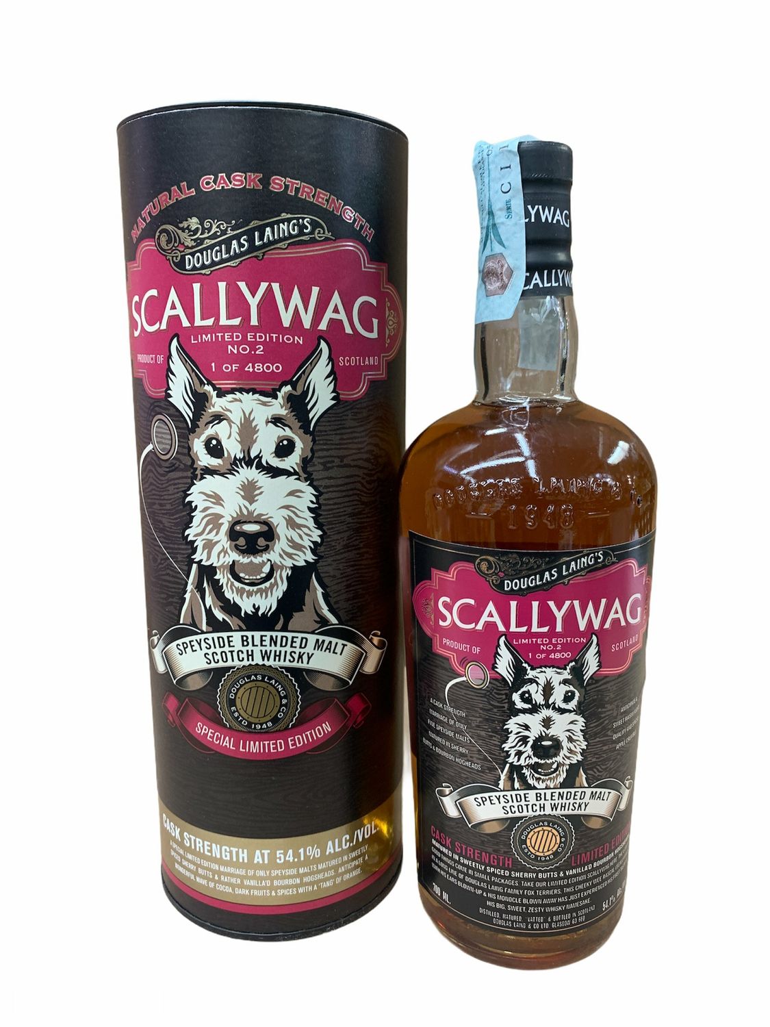 Scallywag Cask Strength Scotch Whisky Scallywag Cask Strength Scotch Whisky "Limited Edition" 70cl 54,1%