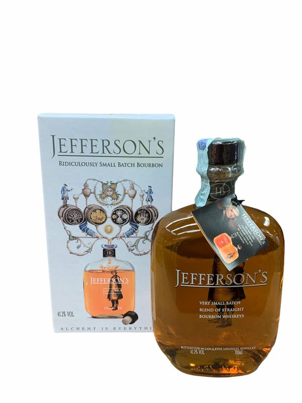 Jefferson's Small Batch Whiskey 70cl 41,2% Jefferson's Small Batch Whiskey 70cl 41,2%
