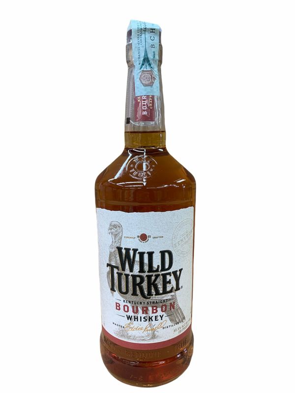 Wild Turkey Kentucky Whiskey 100cl 40,5% (81 Proof) Wild Turkey Kentucky Whiskey 100cl 40,5% (81 Proof)