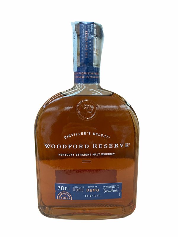 Woodford Reserve Kentucky Malt Whiskey 70cl 45,2% Woodford Reserve Kentucky Malt Whiskey 70cl 45,2%