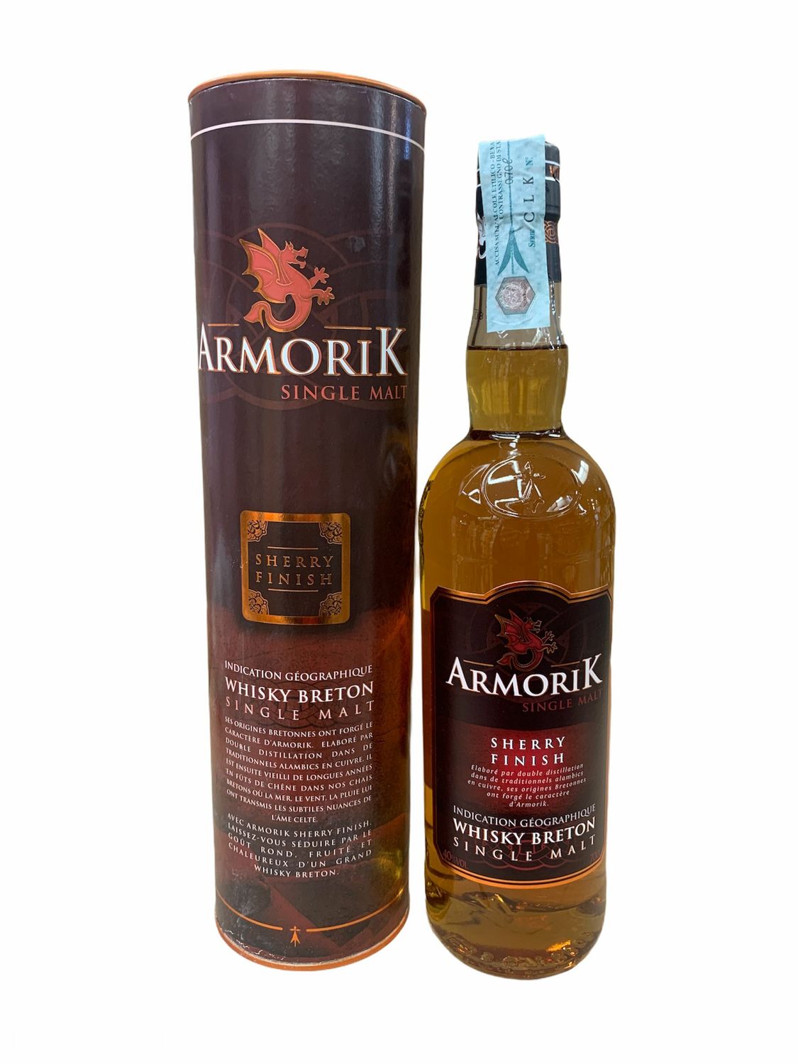 Armorik Sherry Finish Breton Whisky 70cl 40% Armorik Sherry Finish Breton Whisky 70cl 40%
