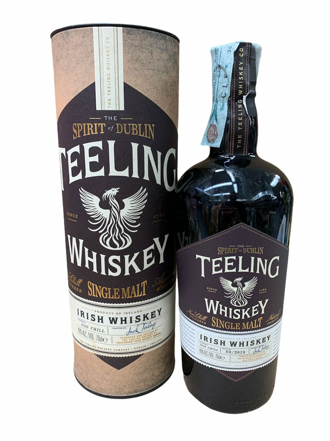 Teeling Single Malt Irish Whiskey 70cl 46% Teeling Single Malt Irish Whiskey 70cl 46%