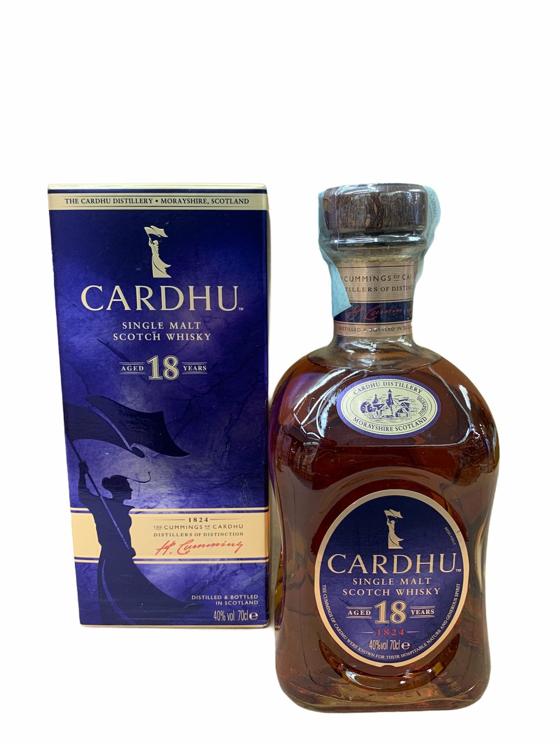 Cardhu 18yo Scotch Whisky 70cl 40%