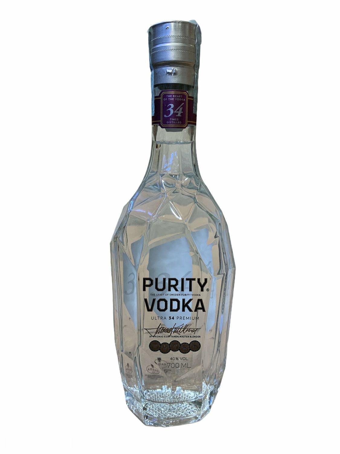 Purity Vodka Ultra 34 Primium 70cl 40%