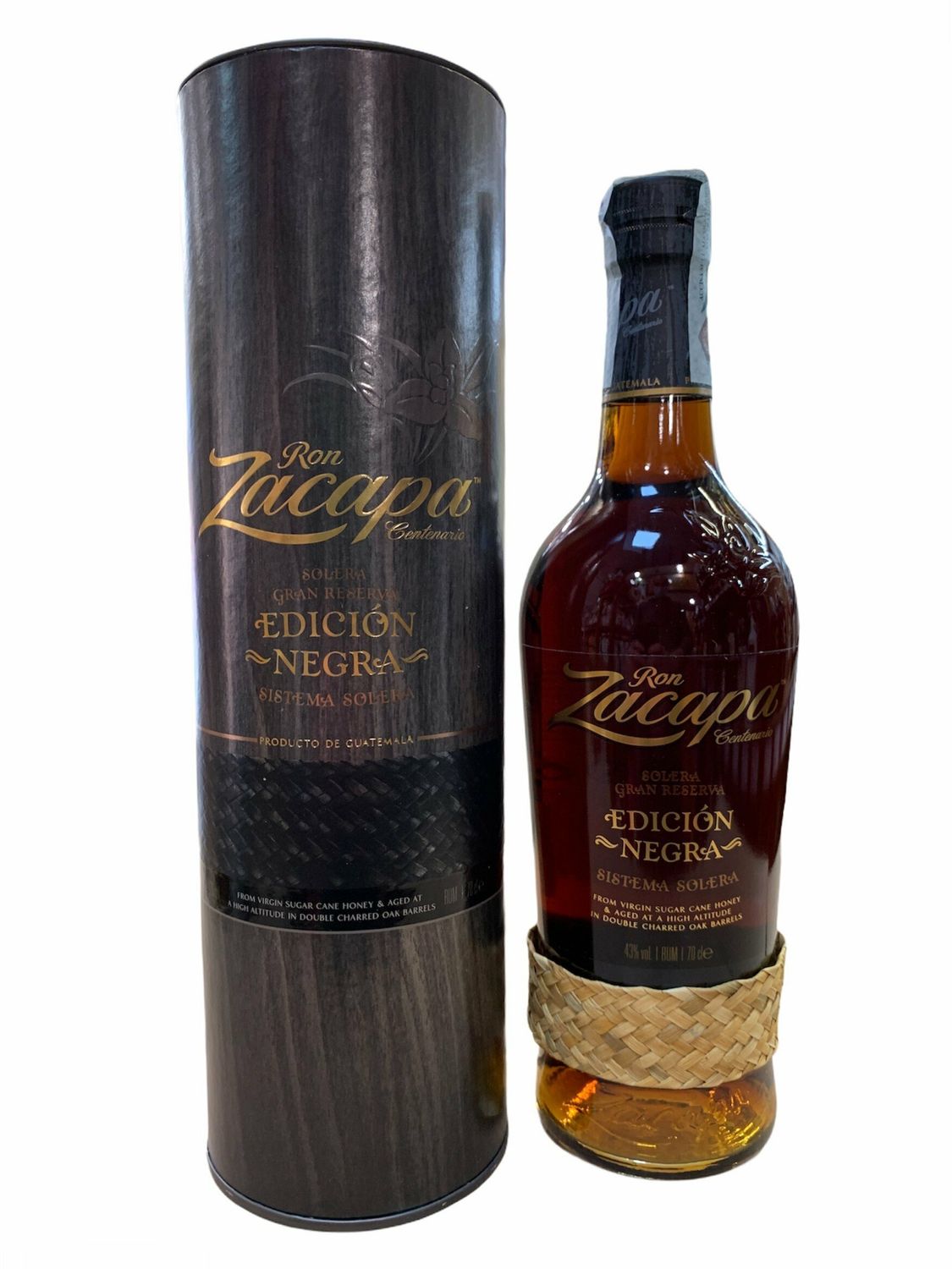Zacapa Rum Edicion Negra 70cl 43% Zacapa Rum Edicion Negra 70cl 43%