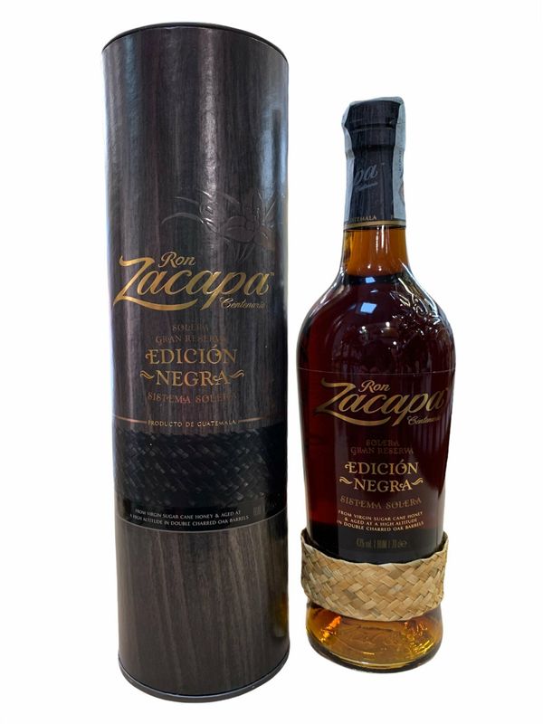 Zacapa Rum Edicion Negra 70cl 43% Zacapa Rum Edicion Negra 70cl 43%
