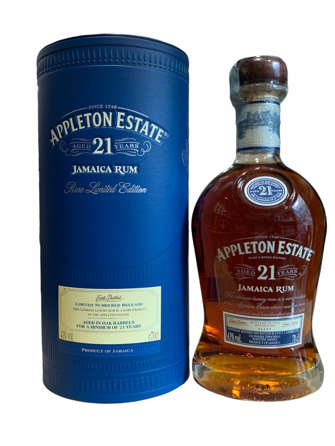 Appleton Estate Rum 21yo Appleton Estate Rum 21yo "Rare Limited Edition" 70cl 43%
