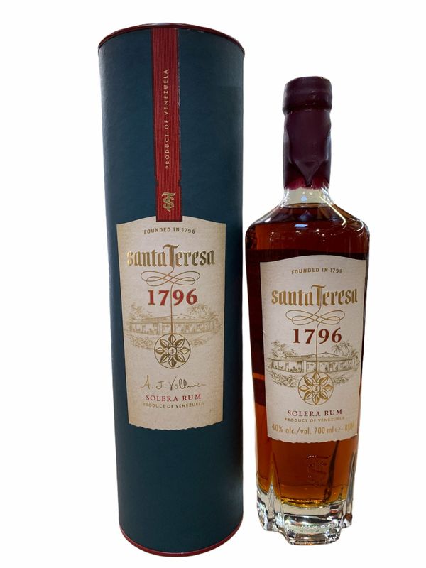 Santa Teresa 1796 Solera Rum 70cl 40% Santa Teresa 1796 Solera Rum 70cl 40%