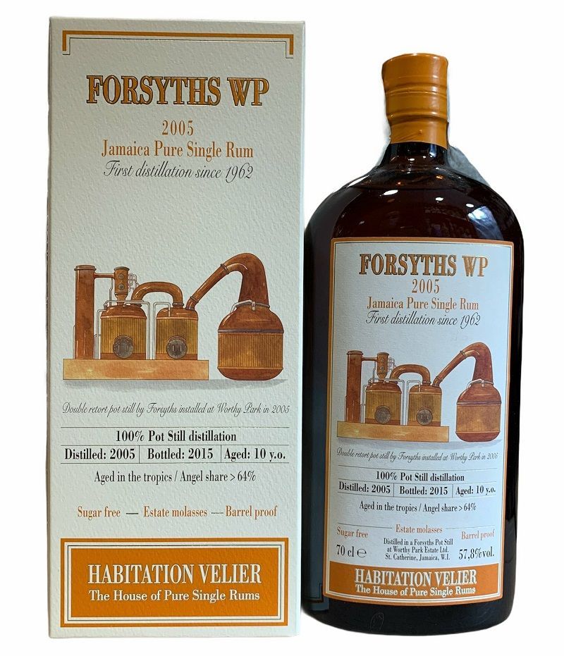 Habitation Velier Forsyths WP Pure Single Rum 2005 70cl 57,8% Habitation Velier Forsyths WP Pure Single Rum 2005 70cl 57,8%