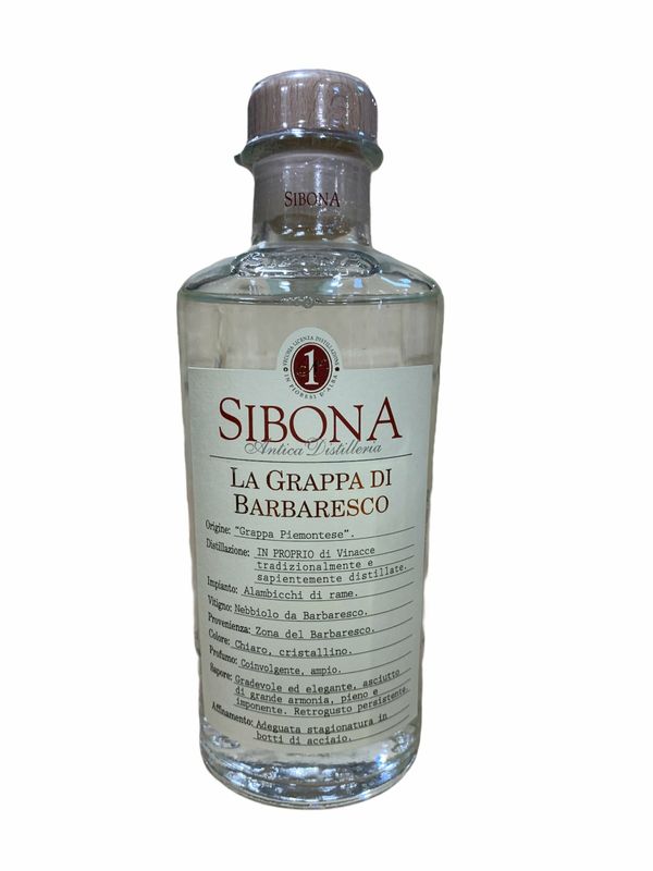 Sibona Grappa di Barbaresco 50cl 42%