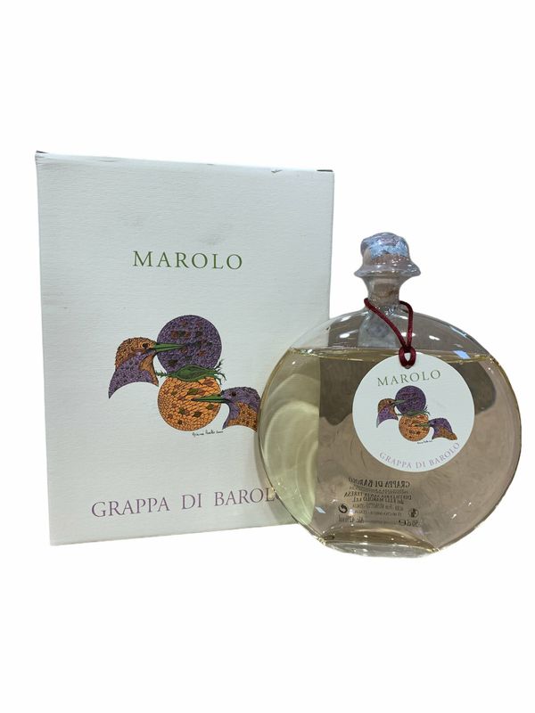 Marolo Grappa di Barolo "Speciale bottiglia in vetro soffiato" 50cl 42%