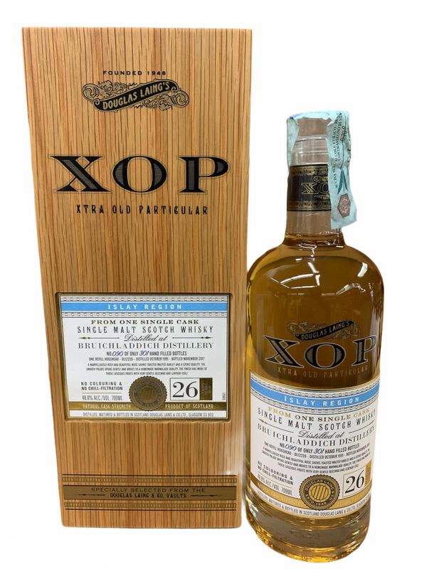 Bruichladdich Scotch Whisky 26yo 70cl 48% Bruichladdich Scotch Whisky 26yo 70cl 48% "Douglas Laing & Co. Vaults"